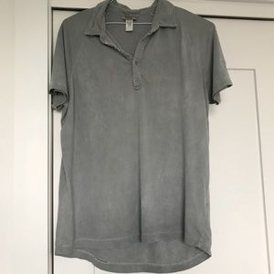 Men’s Diesel Gray Polo